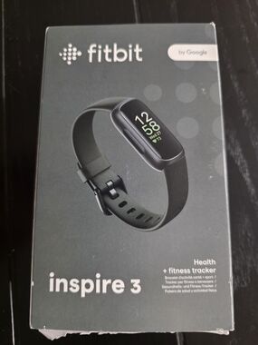 fitbit Inspire 3 Fitness Tracker - Black/Olive